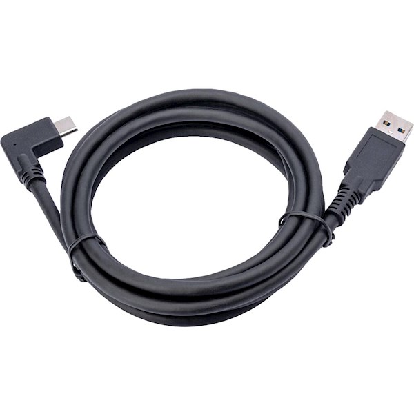 USB კაბელი Jabra 14202-09, USB-C to USB-A, 1.8m, PanaCast USB Cable, Black